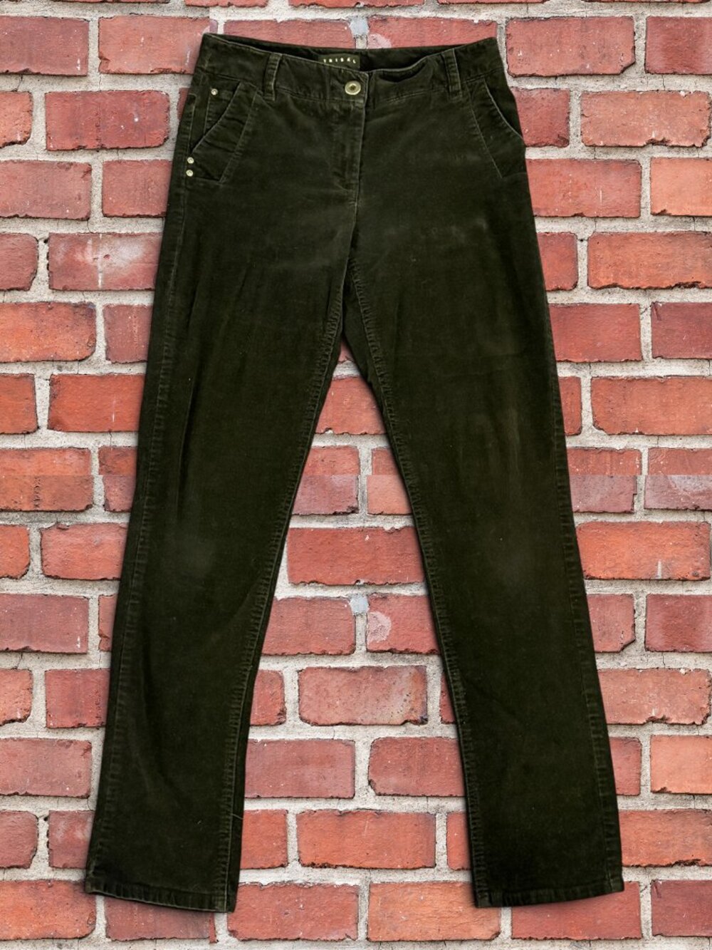 Tribal Women's Black Corduroy Pants Size 2